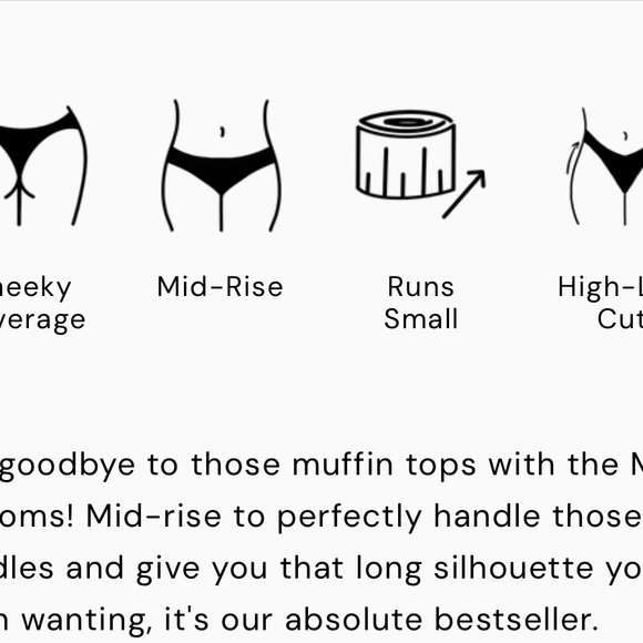 Black Bough Swim bottom - Picture 4 of 4